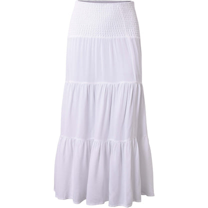 HOUNd GIRL Maxi smock skirt skirt Hvid