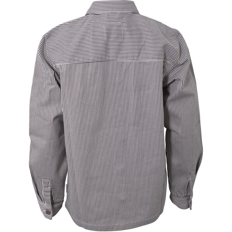 HOUNd BOY Striped Overshirt Overshirt Sort/off white