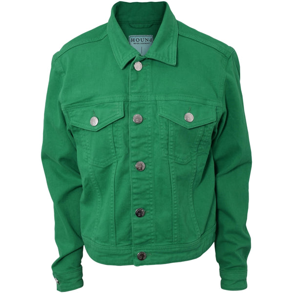HOUNd GIRL Denim jacket Jacket Grøn
