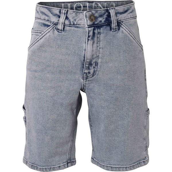 HOUNd BOY Extra wide Worker Shorts shorts Light blue denim
