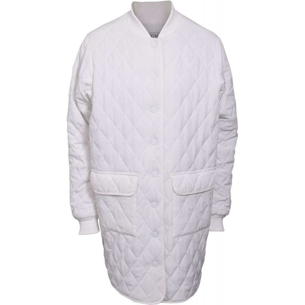 HOUNd GIRL Long quilted jacket Jacket Off white