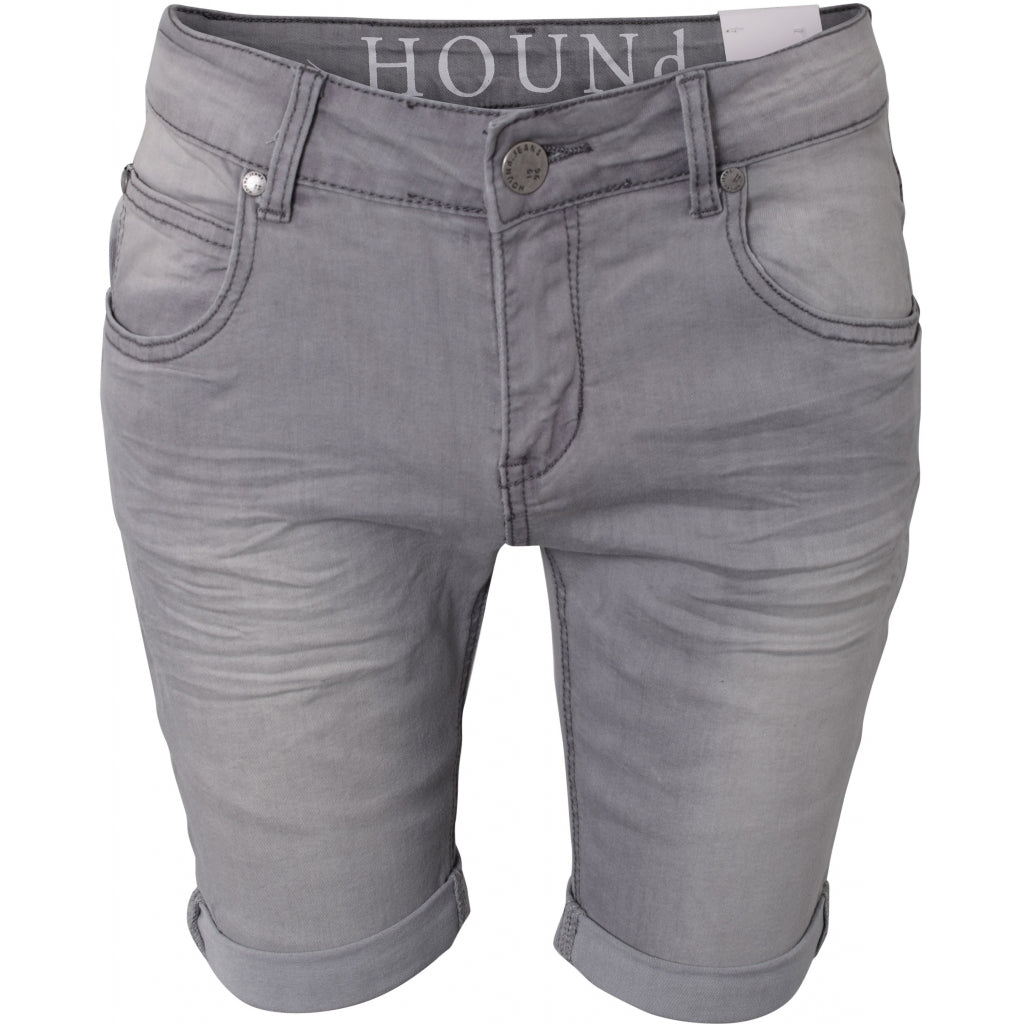 HOUNd BOY STRAIGHT shorts shorts Grey denim