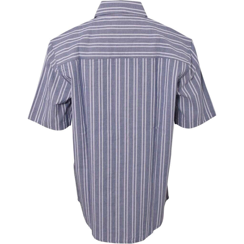 HOUNd BOY Striped Shirt S/S shirt 737 Deep Blue/White striped