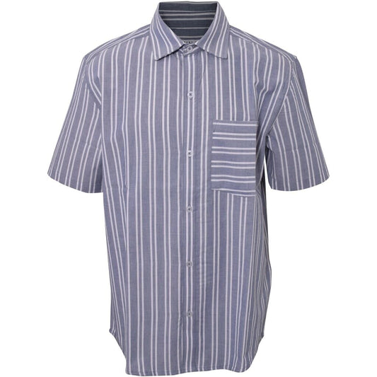 HOUNd BOY Striped Shirt S/S shirt 737 Deep Blue/White striped
